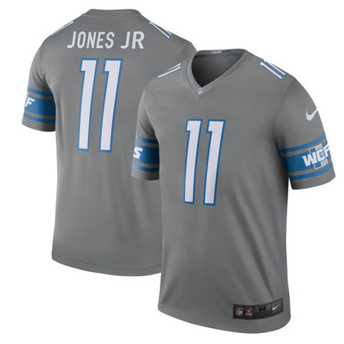 2019 Men Detroit Lions #11 Jones Jr grey Nike Vapor Untouchable Limited NFL Jersey->detroit lions->NFL Jersey